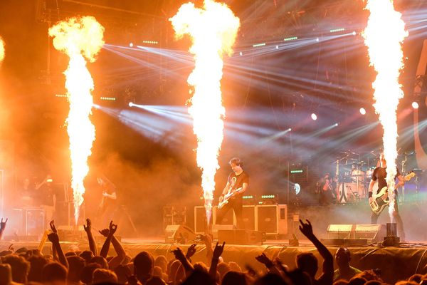 Gojira sur scène aux Eurockéennes de Belfort