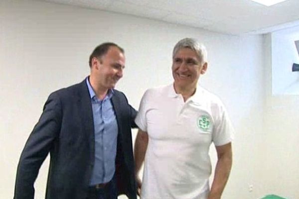 Frédéric Forte et Panagiotis Giannakis ( archive juin 2012)