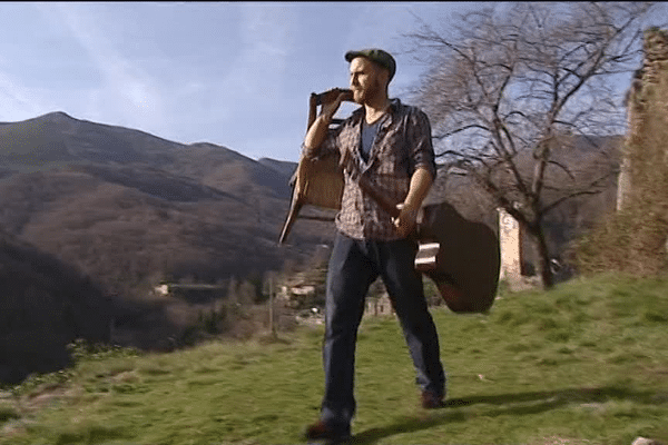 Baptiste Dupré en ballade autour de Burzet en Ardèche