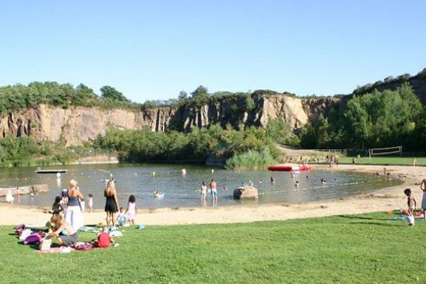 Plage de la Roche Ballue à Bouguenais