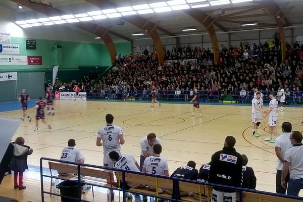 Chartres et Dunkerque s'affronte en 16ème de finale de coupe de France de handball.