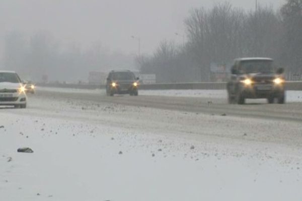 La circulation est difficile dans tout le Nord Pas-de-Calais.