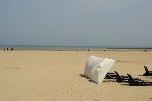 La plage de Dunkerque.