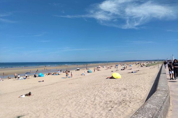 Soleil prédominant sur Ouistreham ce week-end.