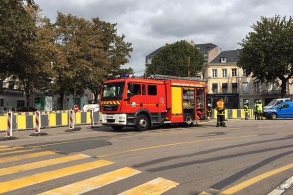 27 août 2018-12h15 : intervention des  secours place Cauchoise