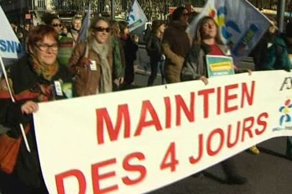 Perpignan - 500 personnes ont manifesté - 5 décembre 2013.