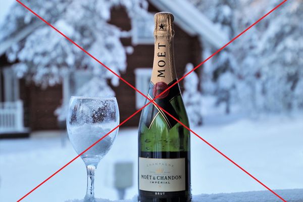 Le champagne n'a pas droit de cité pour l'édition 2022 du marché de Noël de Strasbourg.