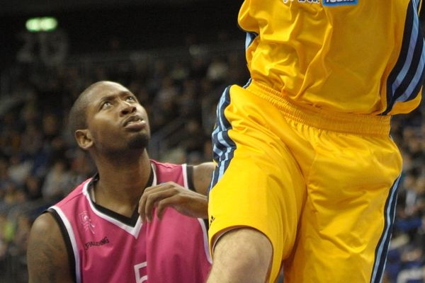 Kurt Looby, nouvelle recrue de la J.A. Vichy-Clermont Basket a joué en première division en Grèce, en Pologne et en Allemagne (photo)