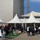 La CPAM des Hauts-de-Seine organisait ce mercredi la 7e édition de la journée santé sur le parvis de la Défense au pied de la Grande Arche.