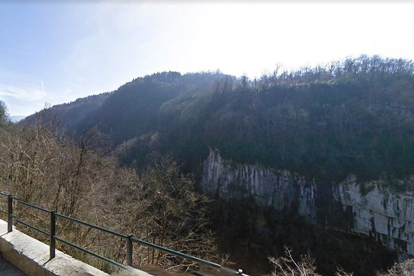 Les gorges de Chailles en Isère