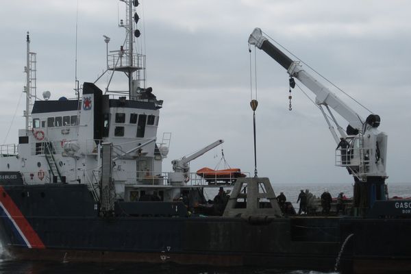 L'opération a été menée ce jeudi au large de l'île d'Oléron. 