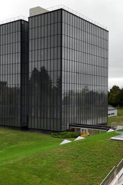 Le centre d'archives de Saint-Gobain.