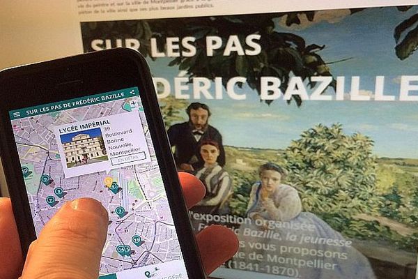 L'application géolocalisée pour découvrir le Montpellier de Bazille