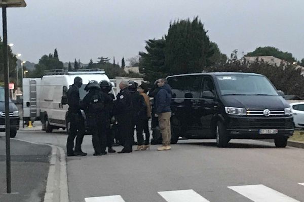 Le Raid est arrivé sur place vers 17 h.