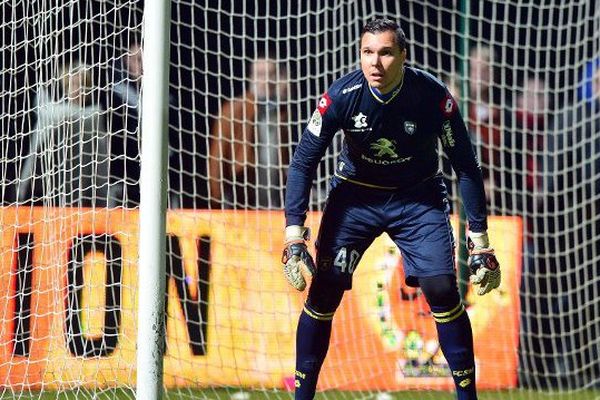 Yohann Pelé, lors du match Laval/Sochaux