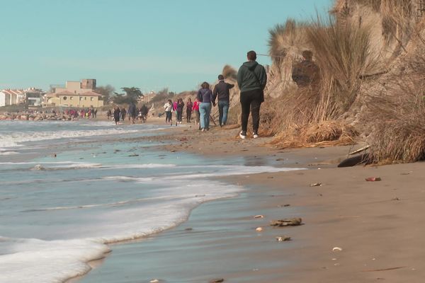 Coup de mer à Carnon (Hérault) le 1er avril 2024