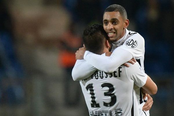 Ronny rodelin a inscrit le but caennais samedi face à Guingamp