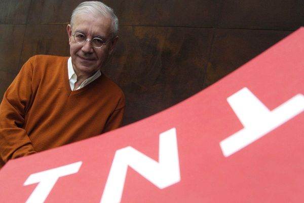 Jacques Nichet photographié en Février 2006 quand il dirigeait le Théâtre National de Toulouse (TNT)