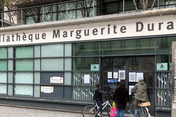 La Médiathèque Marguerite Duras fermée en raison du coronavirus