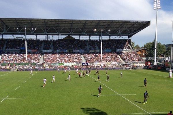 Stadium Amédée Domenech cet après-midi.