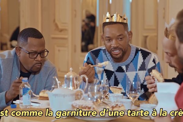 Will Smith a dégusté la galette dunkerquoise avec Mc Fly et Carlito