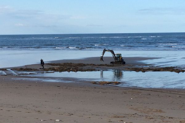 La plage de Vert Bois sur la commune de Dolus d'Oléron va être interdite toute la semaine au public en raison des opérations de déminage.