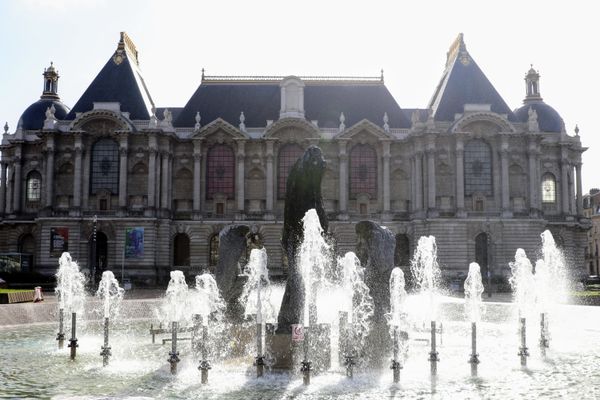 Le Palais des Beaux-Arts à Lille. 