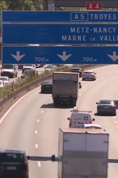 L'expérimentation sur l'autoroute A4 commence courant novembre, dans les deux sens et dès que les panneaux de limitation seront posés.