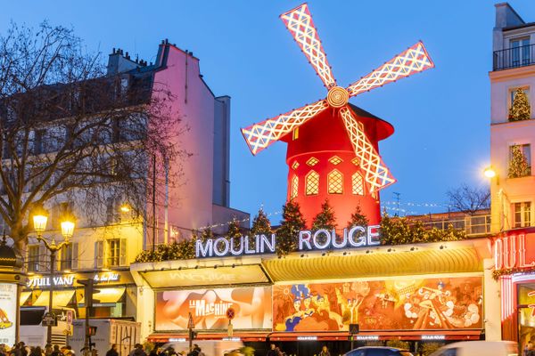 Le Moulin Rouge dans le 18e arrondissement