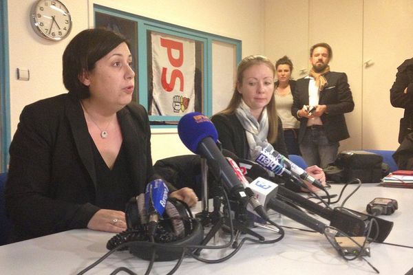 Pernelle Richardot, la tête de liste du PS dans le Bas-Rhin, est en colère