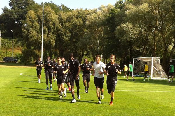 Retour sur la pelouse pour les joueurs du Angers SCO