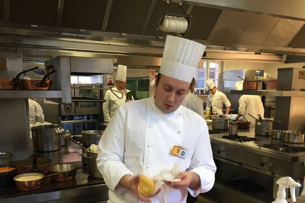 Les épreuves ont commencé ce lundi matin. Louis-Edouard Gachet en pleine préparation