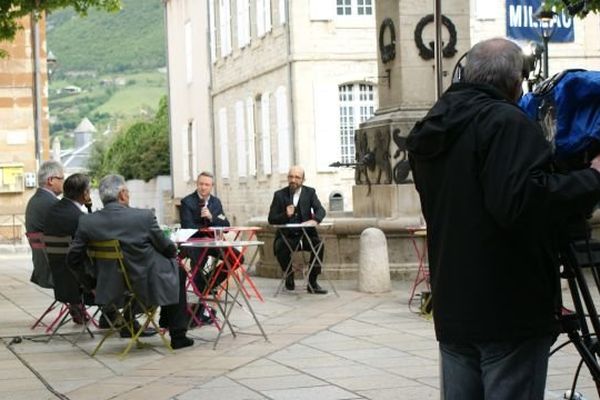 Le plateau à Millau