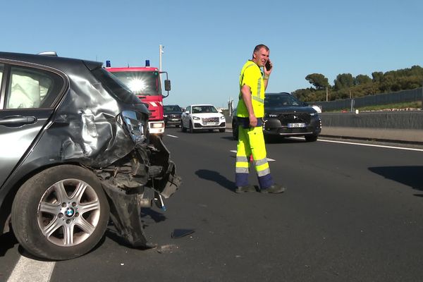 Olivier Palmade arrive souvent parmi les premiers sur les lieux d'un accident.