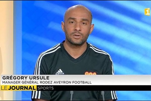 Grégory Ursule, manager du RAF, invité du journal télévisé de Polynésie Première.
