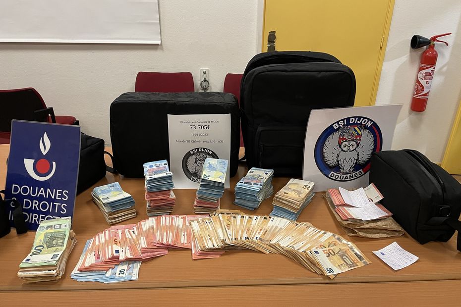 Customs Seize 73,705 Euros Hidden in Vehicle on A31 Motorway – Dijon Customs Detain 3 Individuals