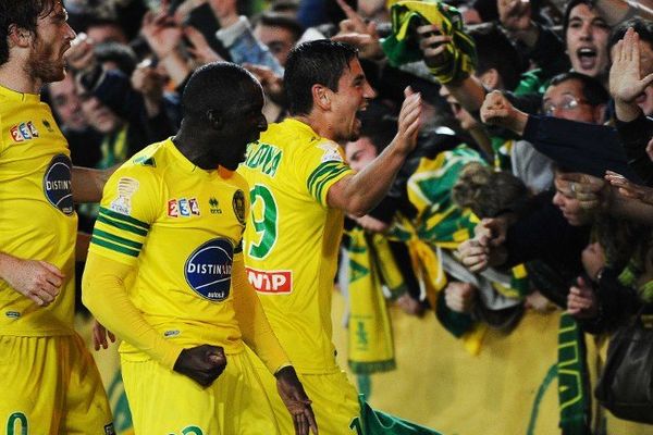 Bedoya l'ovation à la Beaujoire face à Lorient en 16ème de finale de Coupe de la Ligue face à Lorient.