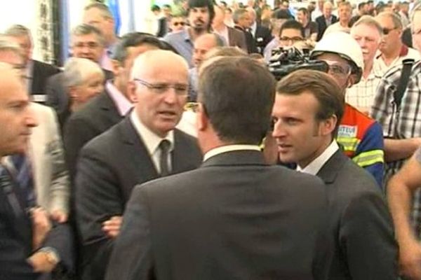 Emmanuel Macron à Saint-Jean de Maurienne