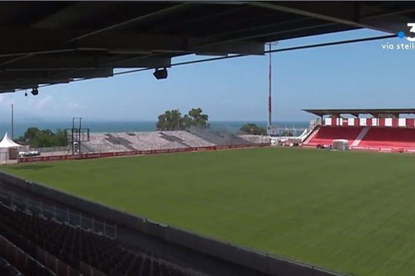 Le stade François-Coty, à Ajaccio.