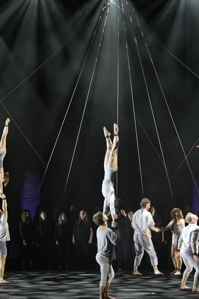 La compagnie australienne Gravity & Other Myths en ouverture des Nuits de Fourvière 2024.