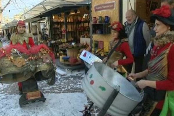 Microclimat ou pas, hier, il a neigé sur Aubagne. 