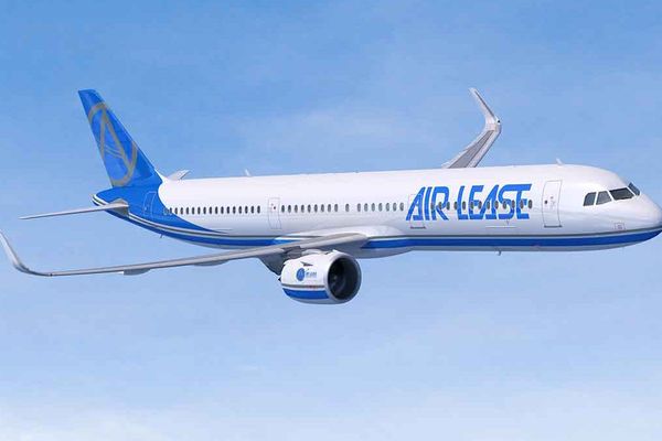 L'A321neo aux couleurs d'Air Lease.