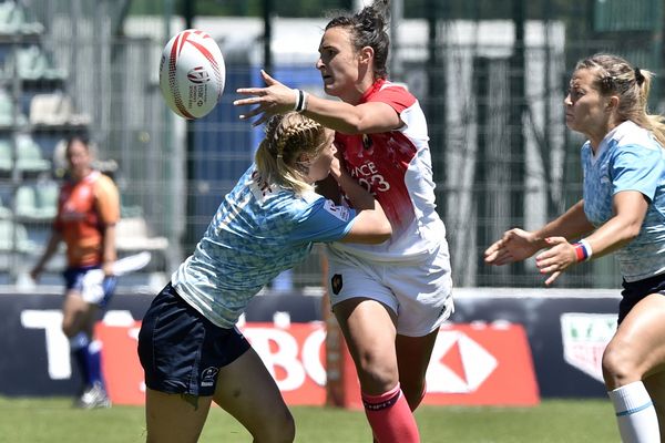 Les Françaises ont battu les Russes (photo du match) mais se sont inclinées face aux Néo-Zélandaises en demi-finale. 