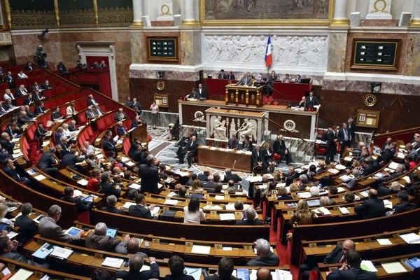 Les députés ont adopté par 313 voix contre 225 la réforme sur le non-cumul des mandats, le 22 janvier 2014. 