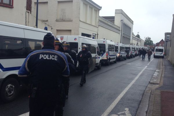 Calais, ce mardi matin.