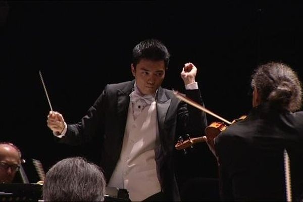 Yao-Yu Wu, vainqueur du 53ème concours de jeunes chefs d'orchestre de Besançon