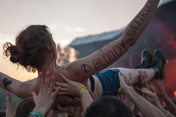 Sans doute notre plus belle image du festival des Eurockéennes 2013 