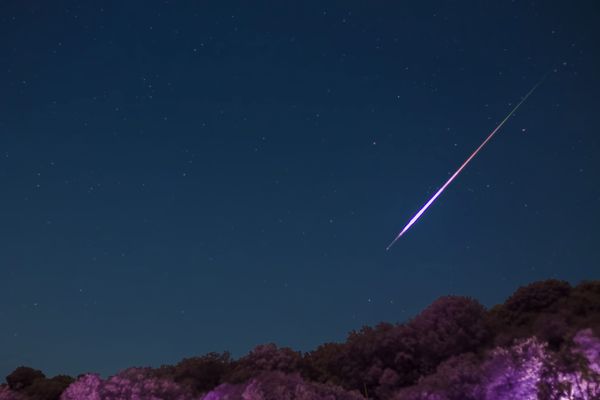 Le météore, phénomène rare, a été aperçu par de nombreux internautes mercredi soir dans la région Paca. ( photo d'illustration)