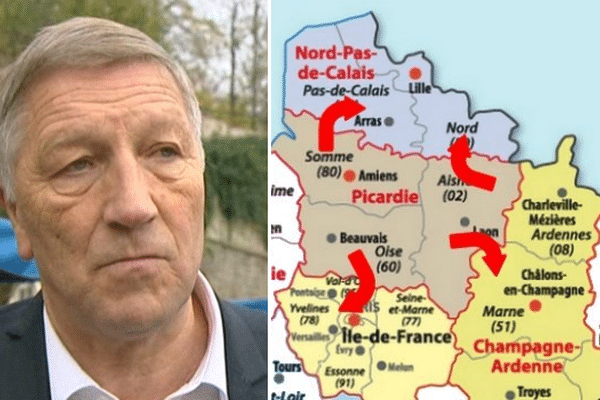 Jacques Kabral, maire PRG de Château-Thierry, veut que son département rejoigne la Champagne-Ardennes.