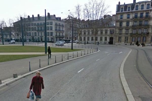 L'arrestation a eu lieu Place de Verdun, près de la préfecture